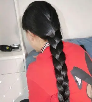 剪去少妇90公分浓密粗壮辫子-狠狠爱李4106