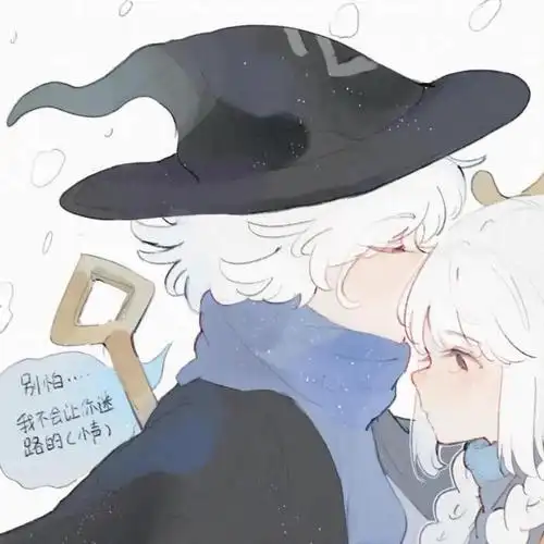光遇情头巫师帽麻花辫