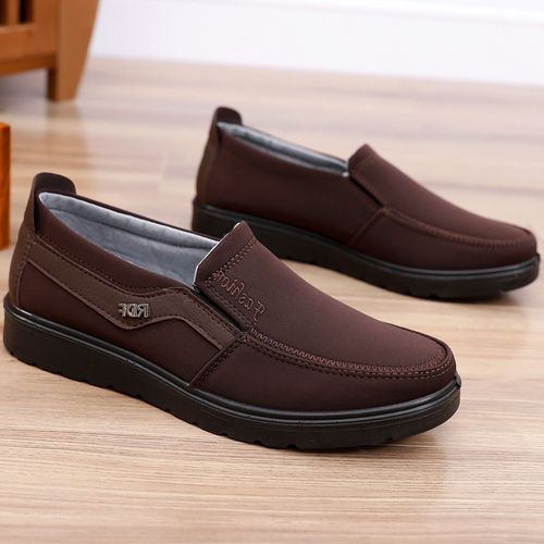 2022年春秋季男鞋老北京布鞋男士休闲鞋中老年软底防滑透气爸爸鞋