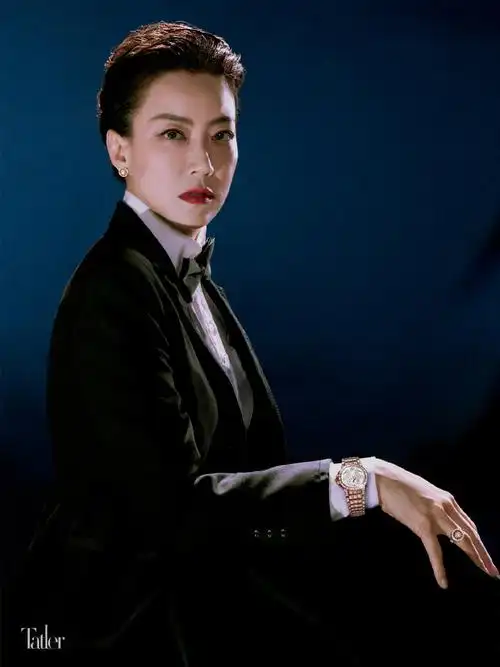 front&female##容祖儿霍汶希合体封面##tatler 5月刊封面人物##一时