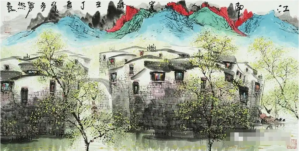 张孝勇的国画作品《世纪伟人》以336万元成交价,成为当场成交价最高的