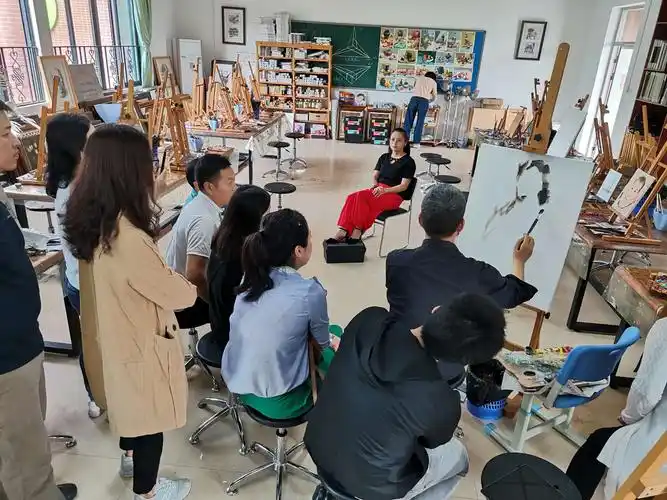 龙岗区中小学油画教学研究工作室系列活动《油画人物写生技法》