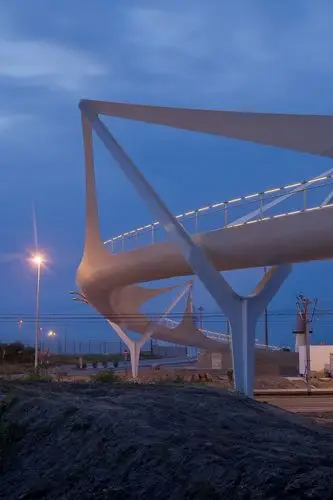 比利时的克诺克人行天桥-园林景观作品-筑龙园林景观论坛