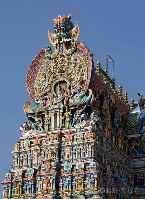 meenakshi 马杜赖,泰米尔纳德邦,南印度的印度教寺庙