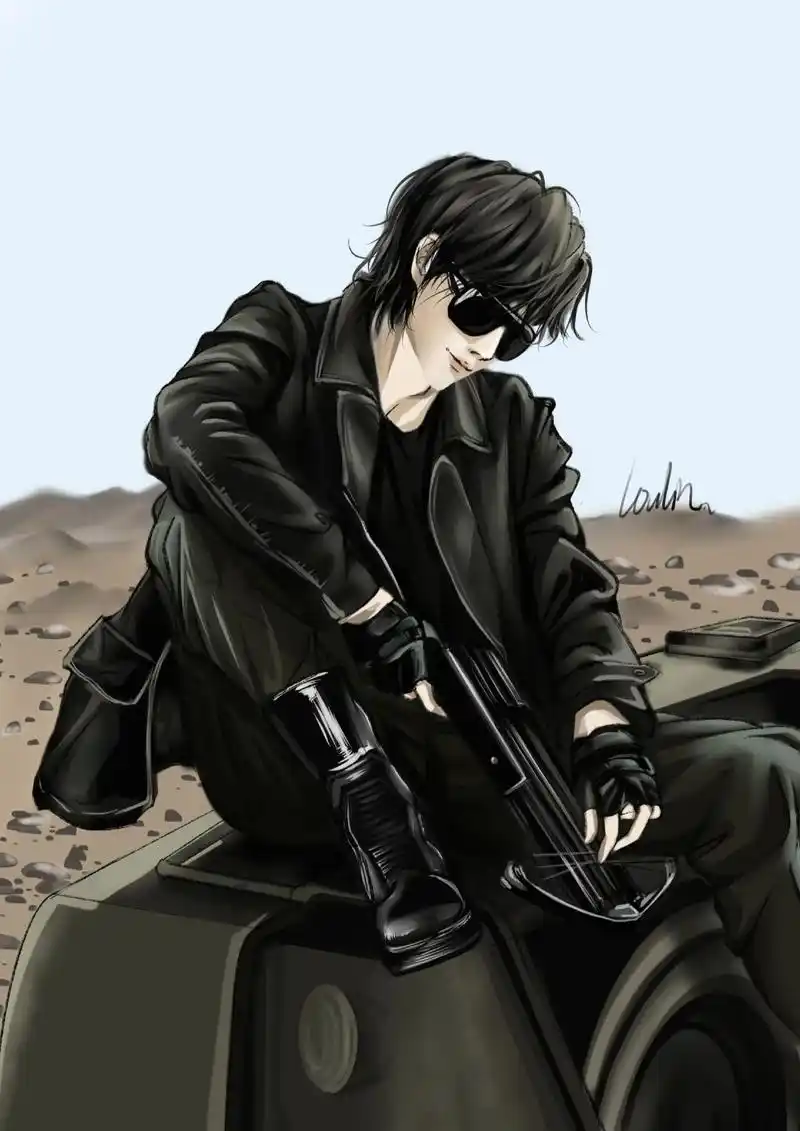 沙海里的黑爷也是帅气依旧#procreate绘画 #盗墓笔记 - 抖音