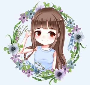 q版头像手绘人物画像定制形象真人照片情侣ps微信