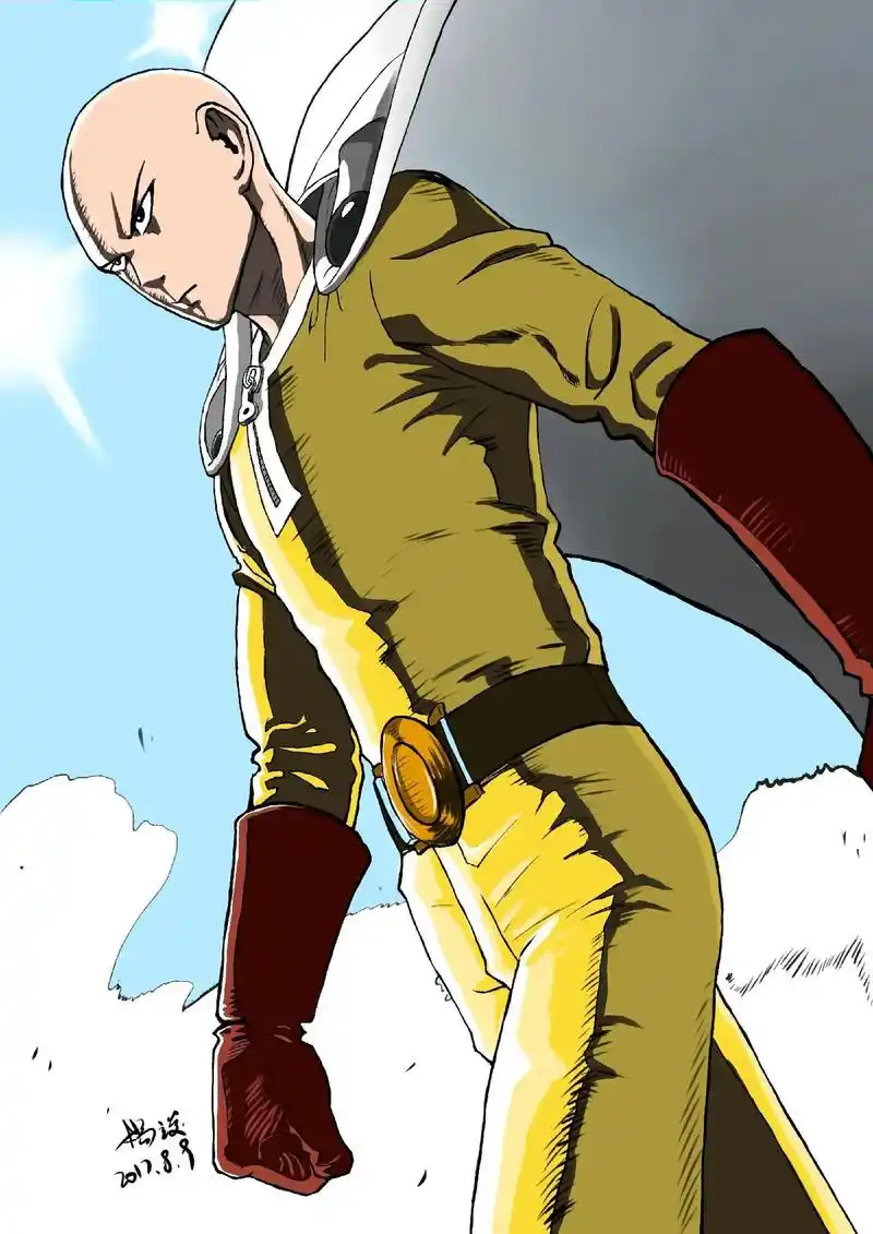 琦玉.#动漫壁纸 #一拳超人第三季  - 抖音