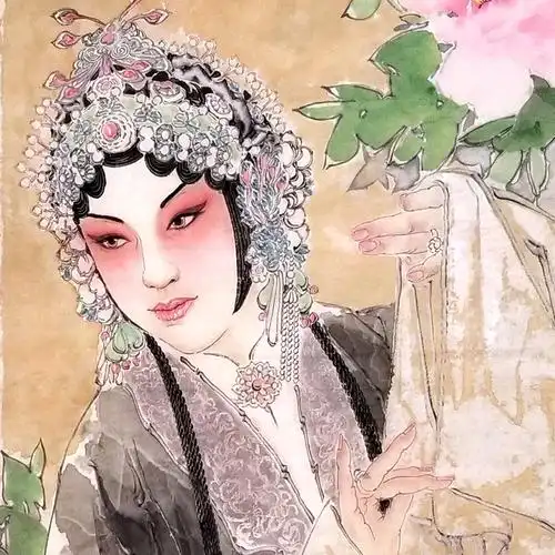 订制/中国美术家协会会员/梁健戏曲人物《好戏连台》69x138cm/传统