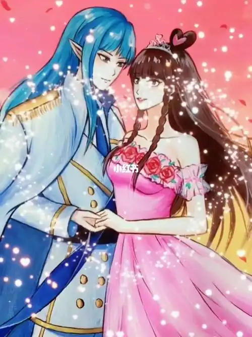 王默与水王子的三种画法,我是吃货,我选第三种#画画  #学生党  #绘画