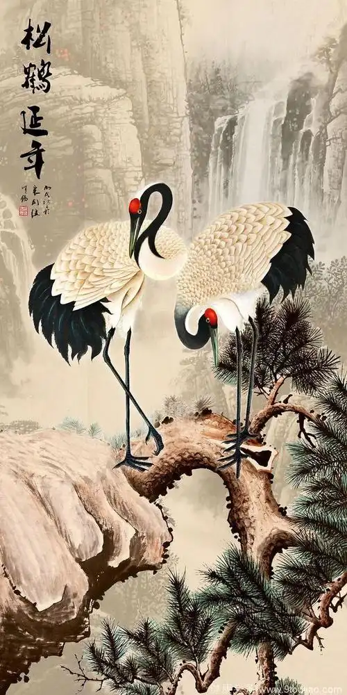 心理学:选一幅松鹤延年图,测你在父母的眼中是不是孝顺的子女