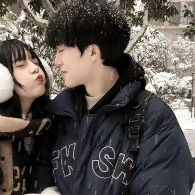 非常高清时尚的潮流情侣头像真人小清新2022最新