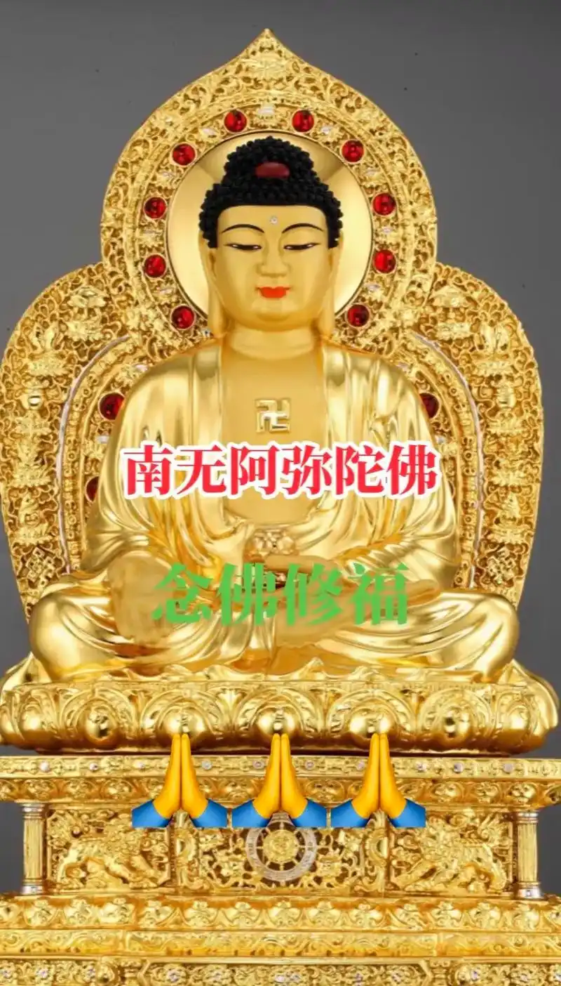 敬请常念南无阿弥陀佛050505#令人心动的头像壁纸文案 # - 抖音