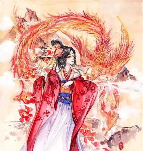 都知凤凰是神鸟可凤和凰有什么区别呢古风歌曲告诉你