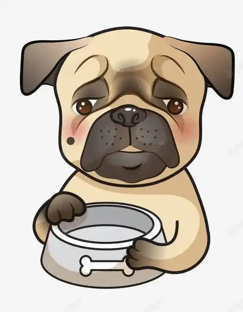 com 动物 卡通 哈巴狗 宠物 家犬 小狗 情绪 犬 狗 狗表情包 网红表情