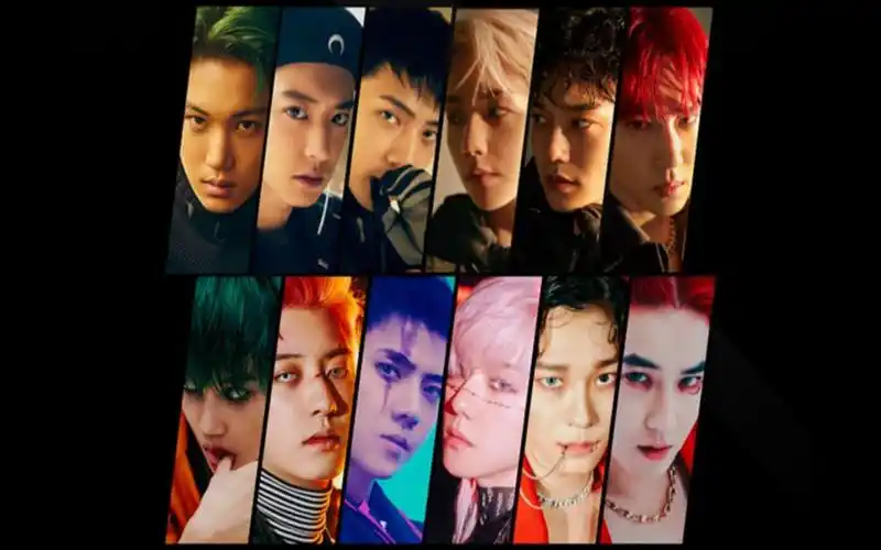 191130【exo与x-exo】的《obsession》舞台exo the stage 舞台视频cut