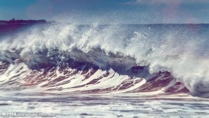 浪花大海海浪壁纸图片