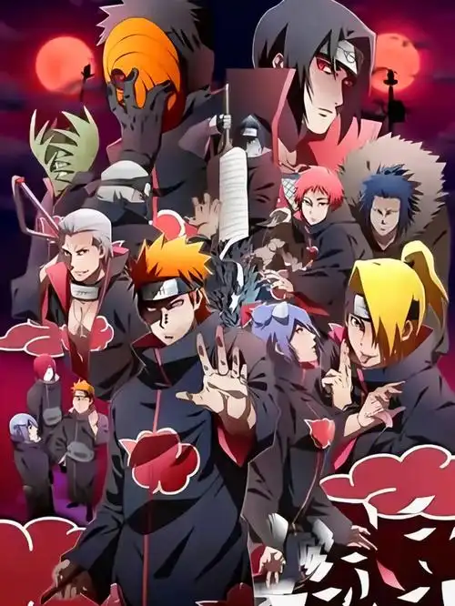 火影忍者晓组织#迪达拉 #阿飞 #蛇姨 #小南 #佩恩 #宇智波鼬 #蝎 #绝