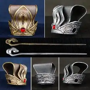 古风男士头冠影视古装公子将军束发头饰摄影演出剧组道具男配饰