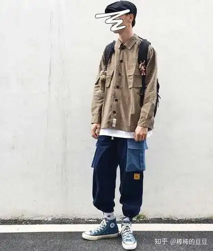 作为女孩子,我个人是偏向喜欢简约休闲又有一点点运动感打扮的男生.