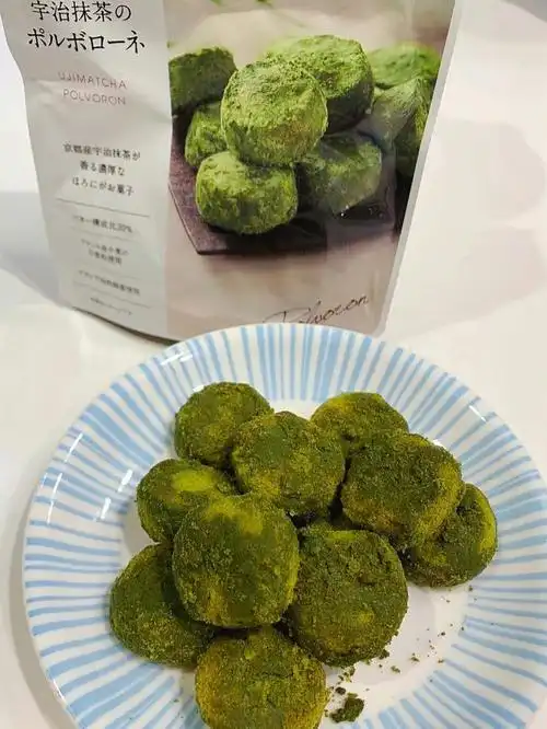 这抹茶饼干巨好吃微苦抹茶清香绝了