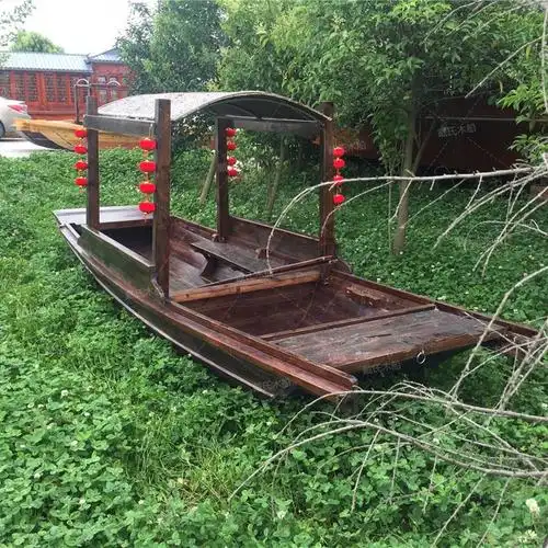 绍兴乌篷船 戴氏定制加工摇橹绍兴乌篷船 绍兴乌篷船厂家联系方式