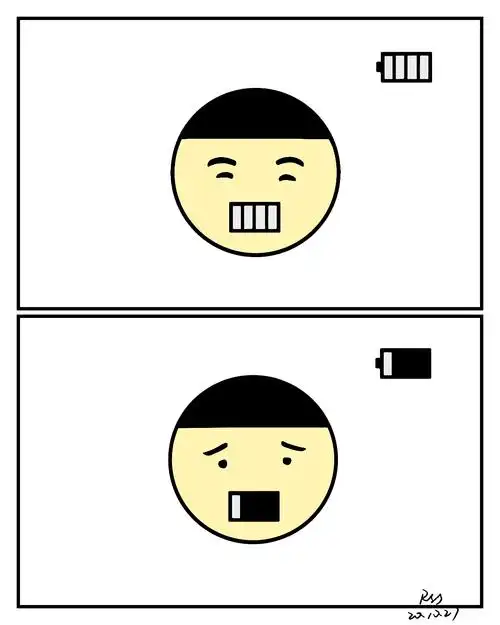 电量不足|动漫|单幅漫画|吉木公 - 原创作品 - 站酷 (zcool)