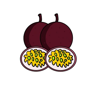 百香果干图片大全