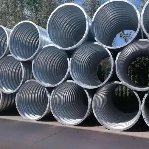 拉瑞斯厂家直销宜宾金属波纹涵管 桥梁排水涵管 钢波纹管涵报价