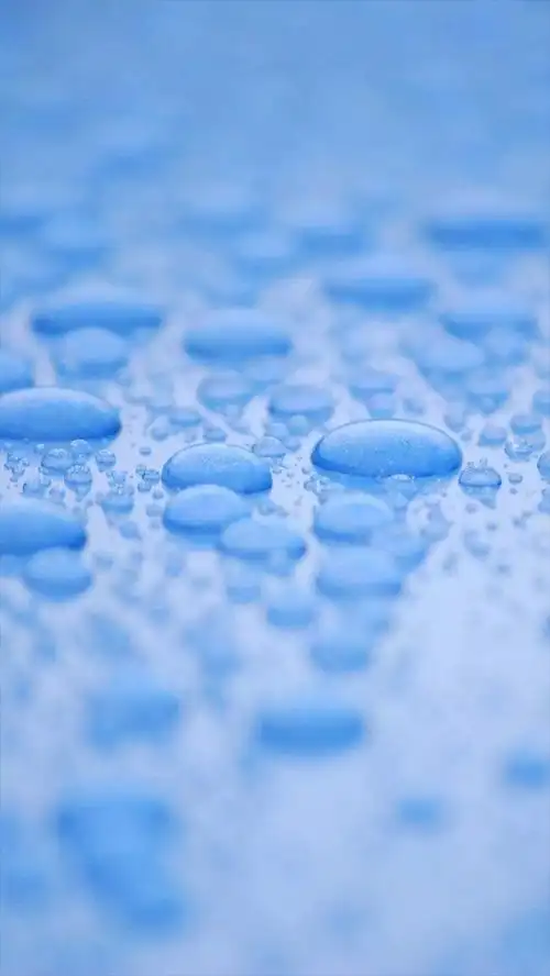 浅蓝色水珠h5背景- html素材网