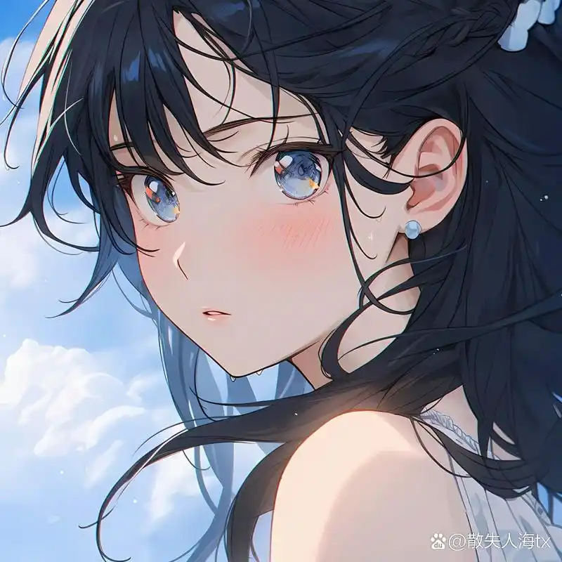 动漫女头〡"知足且上进,温柔且坚定" 礼貌拿图[心]      记得点赞收藏