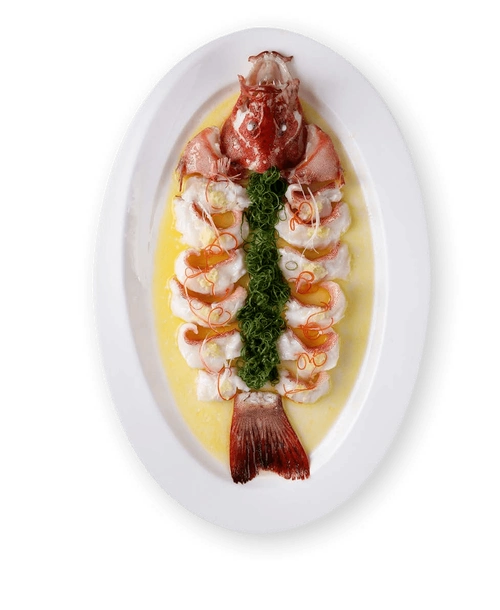 上海懿east 餐厅精致菜品_鲍鱼_风味_龙虾