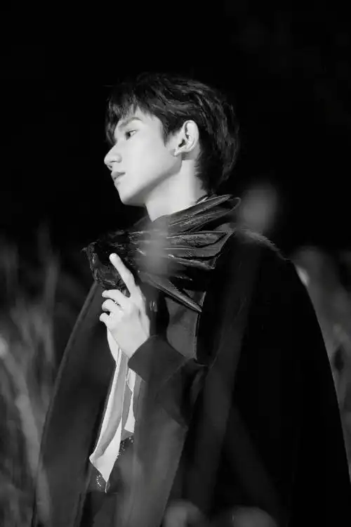 终于又看到王源跳舞了##王源哥特风披风造型