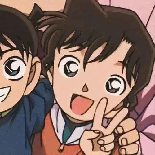 名侦探柯南情侣头像太爱啦～#情侣头像#/#情头