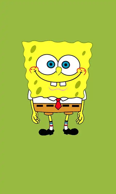 熟悉的黄色身影 海绵宝宝系列手机壁纸 _ 图片网