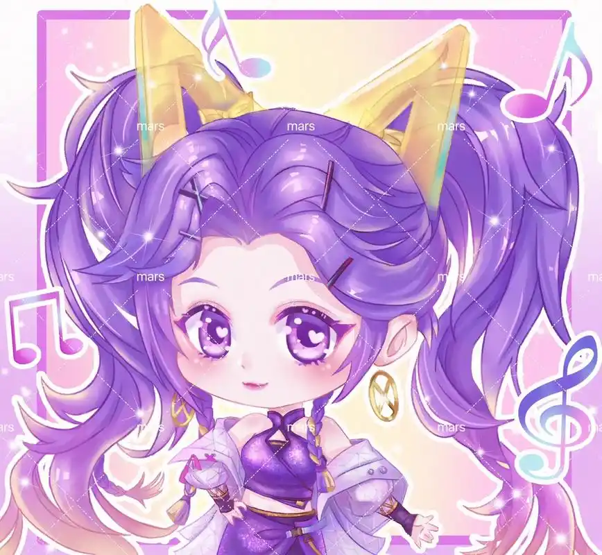 王者荣耀孙尚香q版.摸了香香qq人(*07i`*)两个色调自截 - 抖音