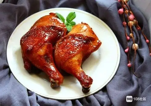 盐焗蜜汁烤鸡腿_畅说安吉_安吉108生活社区