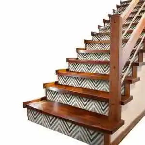 楼梯踏步板橡胶木图片