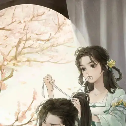 古风情侣头像双人冷酷霸气别忘了最初的自己