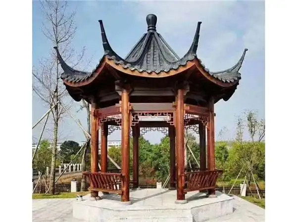 八角古建凉亭