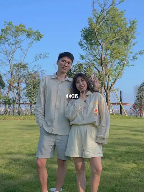 180和155|情侣穿搭|米白色衬衫