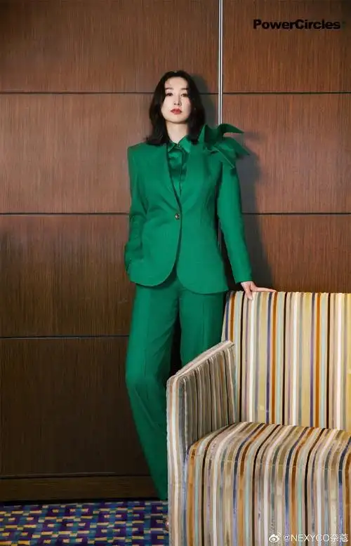 co立体木兰花西装  高光木兰,美飒自成一π  #nexy.