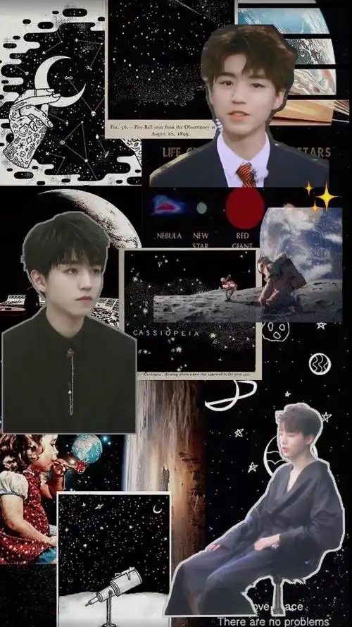 王俊凯│拼接壁纸 cr.小俊星球宇航员