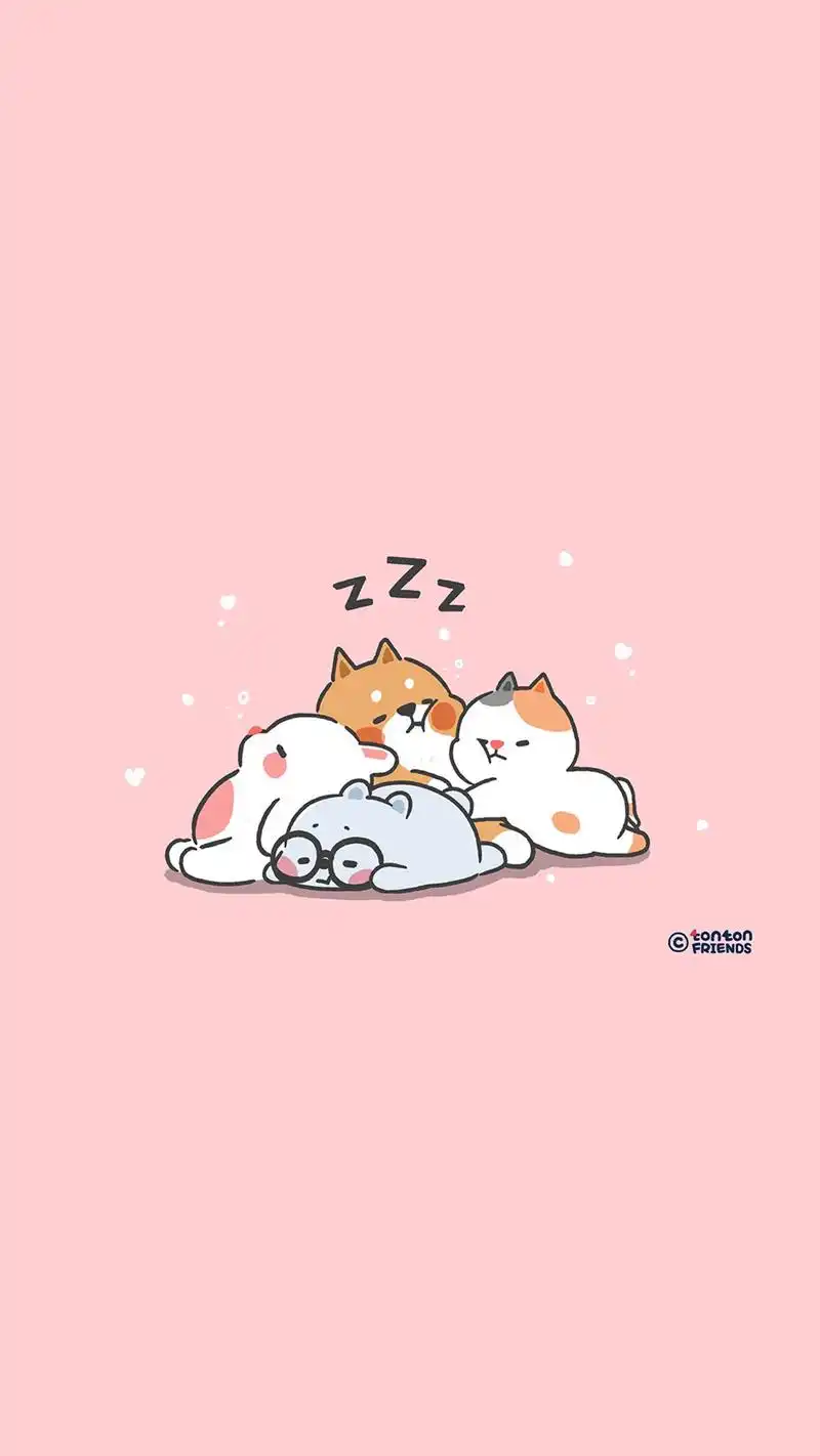 呆萌可爱卡通高清手机壁纸