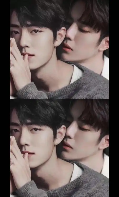 王一博肖战#应小可爱们的要求,他们来啦