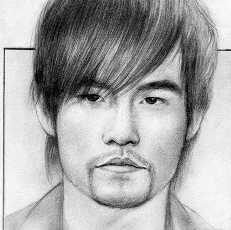 【图】周杰伦素描画像惟妙惟肖 疑似变相曝光女儿相貌
