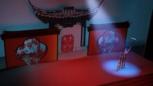 中国风婚纱秀舞台设计【韵】