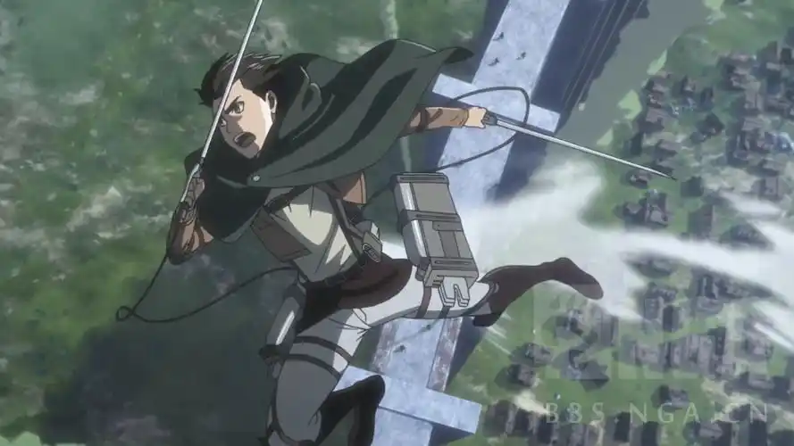 巨人动画艾伦翻墙变身那段真的是时隔多年第二次震撼到我了