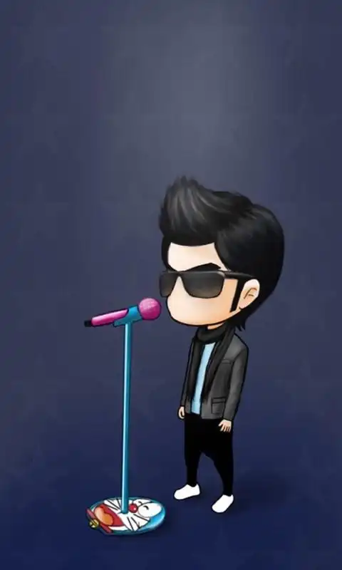 周杰伦超萌超q卡通图片_卡通动漫_美桌网