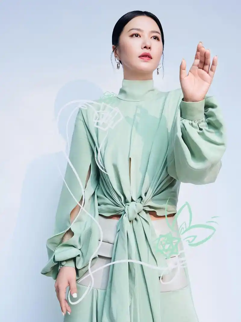 精美图集|谭维维,酷飒时尚的女歌手