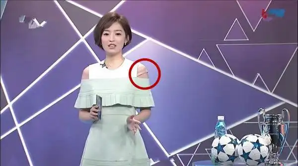 央视天足美女肩带滑落韩国称要中国联合办世界杯